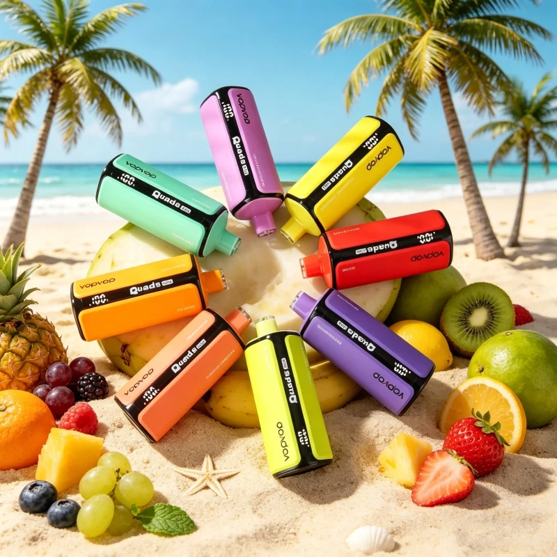 VopVop 120,000 Puffs Disposable Vape – 4 Flavors in 1 | High Capacity Vape 2026