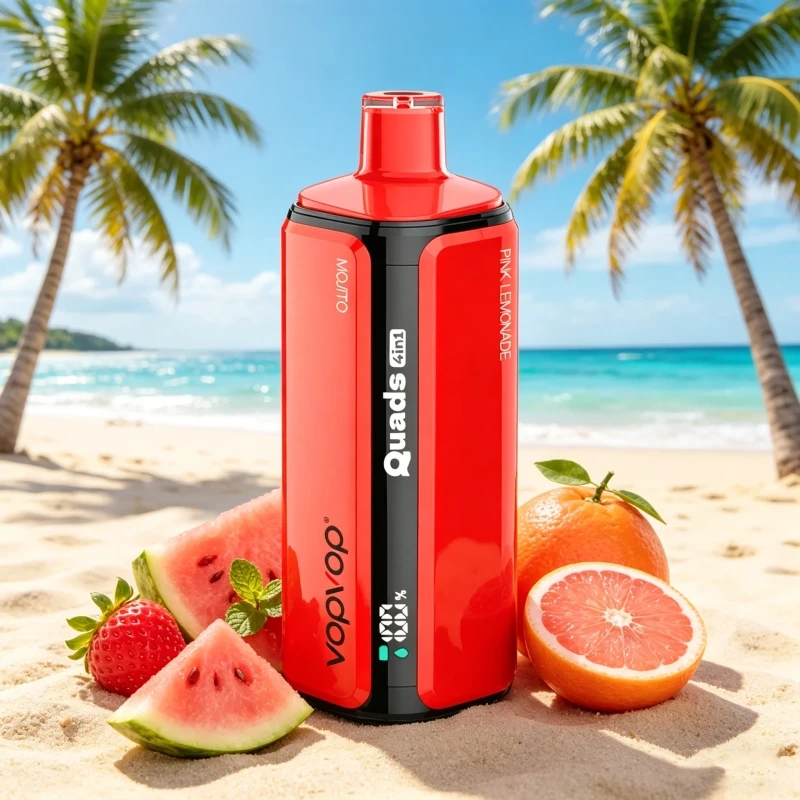 VopVop 120,000 Puffs Disposable Vape – 4 Flavors in 1 | High Capacity Vape 2026