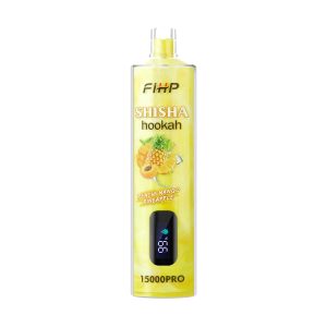 FIHP Shisha 15000 Puffs Hookah-Style Rechargeable Disposable Vape
