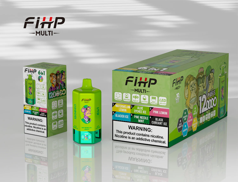 FIHP 120000 Puffs 6-in-1 Switchable Flavor Disposable Vape