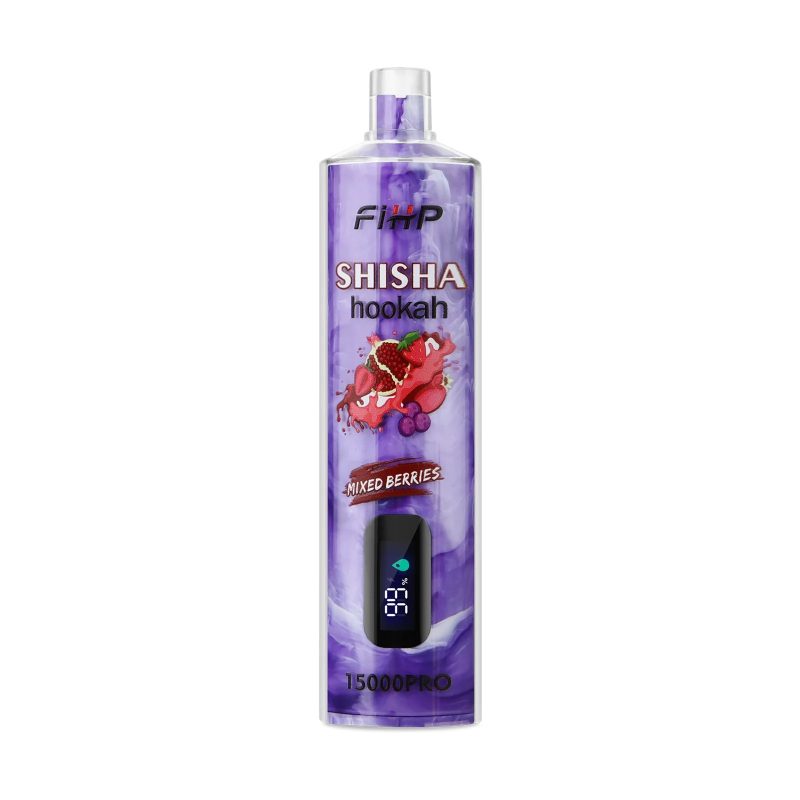 FIHP Shisha 15000 Puffs Hookah-Style Rechargeable Disposable Vape