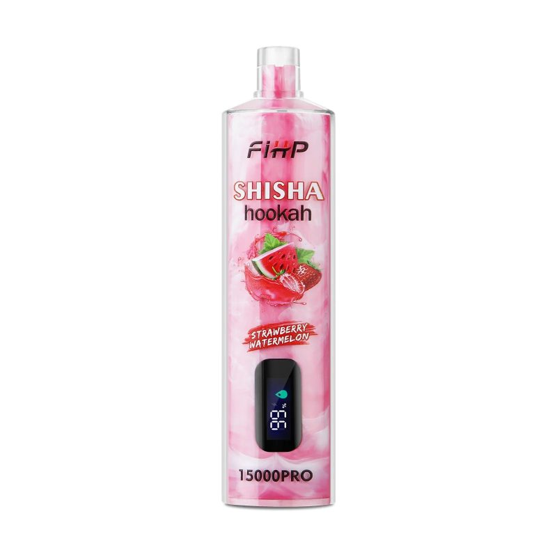 FIHP Shisha 15000 Puffs Hookah-Style Rechargeable Disposable Vape