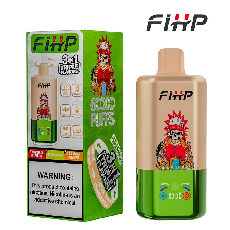 FIHP 60000 Puffs 3-in-1 Rechargeable Disposable Vape