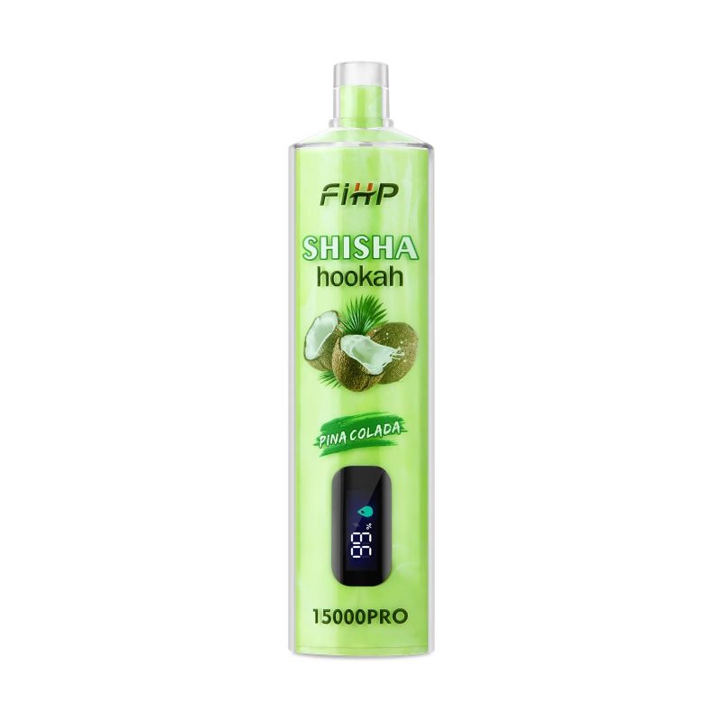 FIHP Shisha 15000 Puffs Hookah-Style Rechargeable Disposable Vape